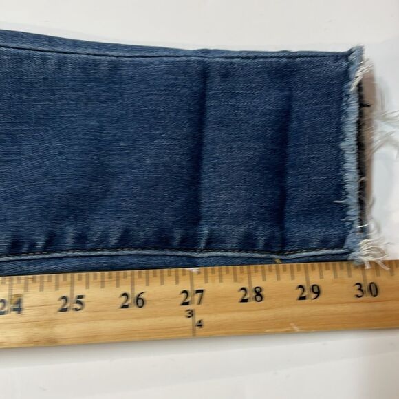 Judy Blue Distressed Skinny Woman’s Jeans High Rise Button Fly Sz 1 - Picture 11 of 13